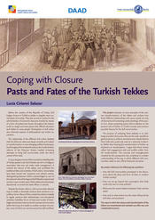 Lucia Cirianni Salazar: "Coping with Closure: Pasts and Fates of the Turkish Tekkes"
