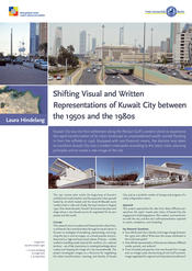 Laura Hindelang: "Shifting Visual and Written Representations of Kuwait City between the 1950s and the 1980s"