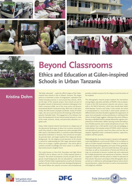 Kristina Dohrn: "Beyond Classrooms: Ethics and Education at Gülen-inspired Schools in Urban Tanzania"